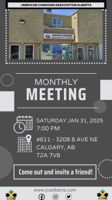 Monthly Meeting - January 2025